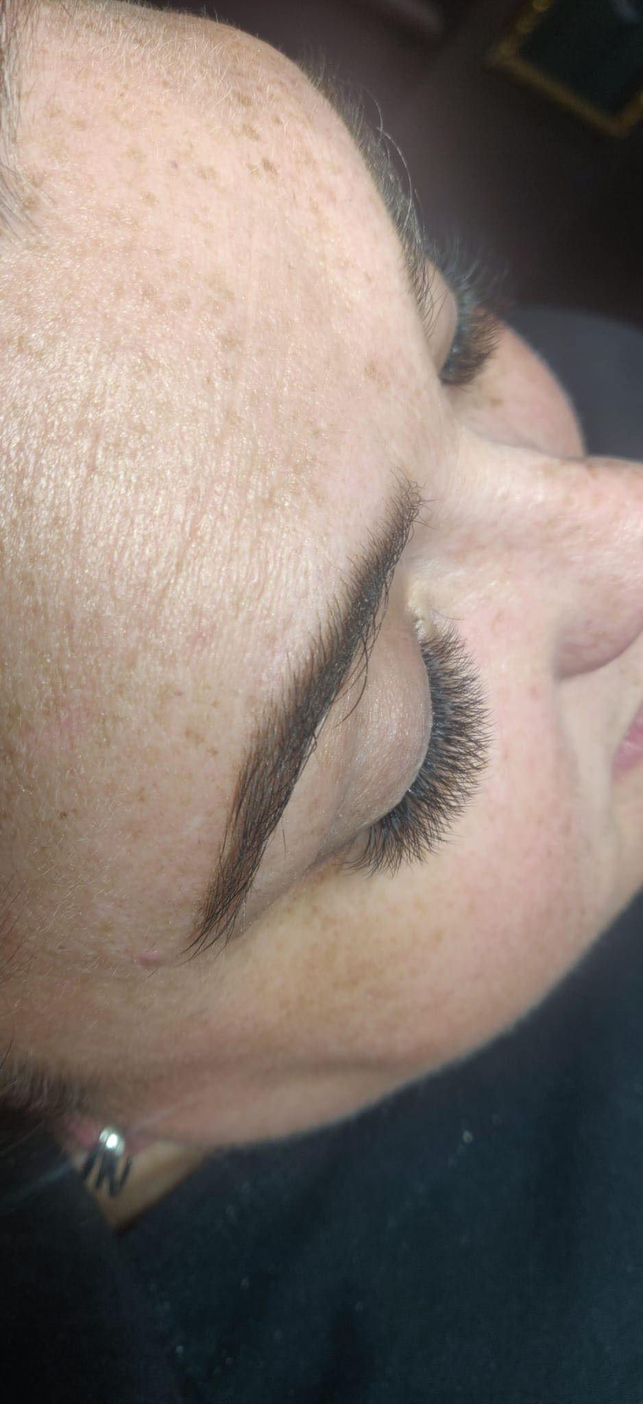 Before and After Lash and Brow